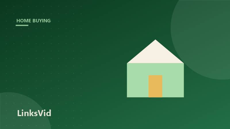 Illustration of a first home purchase with down payment and mortgage figures